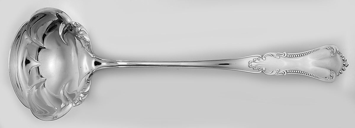 Marcella (Silverplate, 1905) Solid Soup Ladle by Oneida Silver-1
