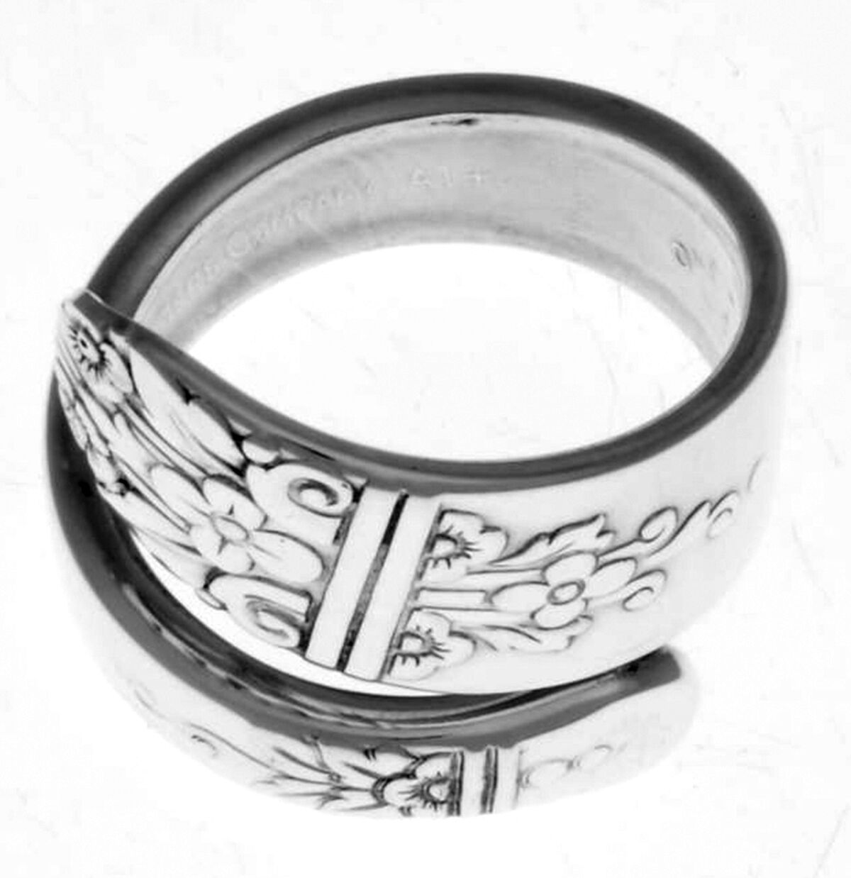 Margate (Silverplate, 1938) Finger Ring (Provide Size) HC by Oneida Silver-1