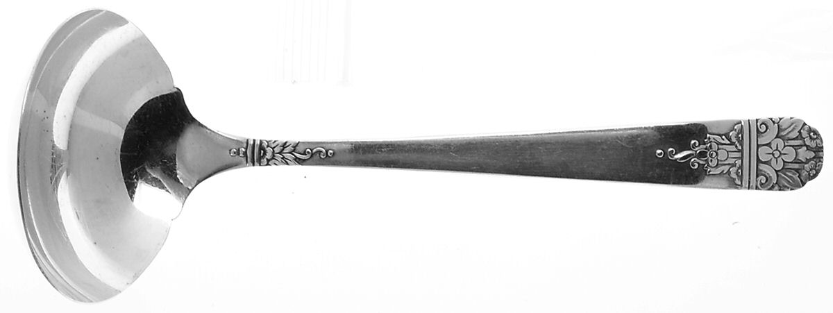 Margate (Silverplate, 1938) Solid Gravy Ladle by Oneida Silver-1