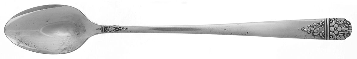 Margate (Silverplate, 1938) Iced Tea Spoon by Oneida Silver-1