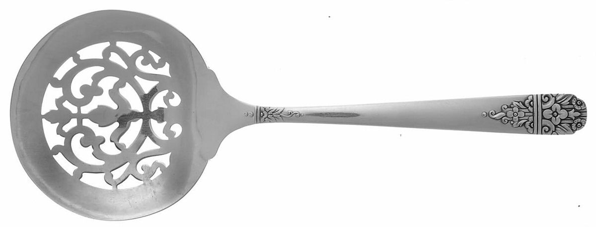Margate (Silverplate, 1938) Tomato Server, Solid Piece by Oneida Silver-1