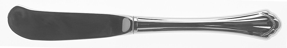 Marquette (Stainless) Butter Spreader Hollow Hdl-Paddle/Stainless Blade by Oneida Silver-1