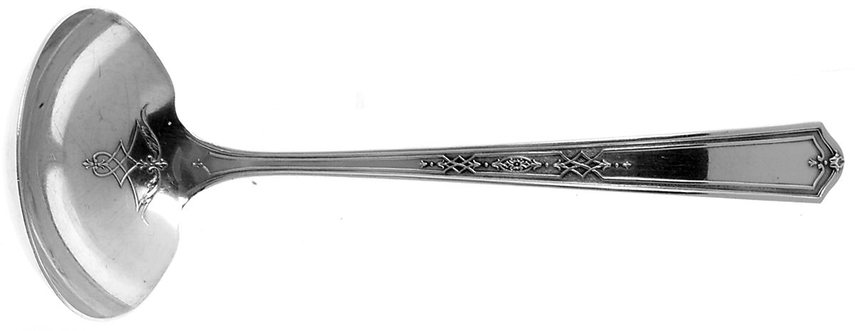 Mary Stuart (Silverplate, 1927) Solid Gravy Ladle by Oneida Silver-1