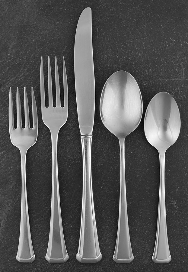 Maestro-St. Leger (Stainless) 40 Piece Estate Set by Oneida Silver-1