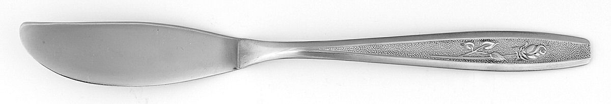 Maybrook (Stainless) Flat Handle Master Butter Knife by Oneida Silver-1