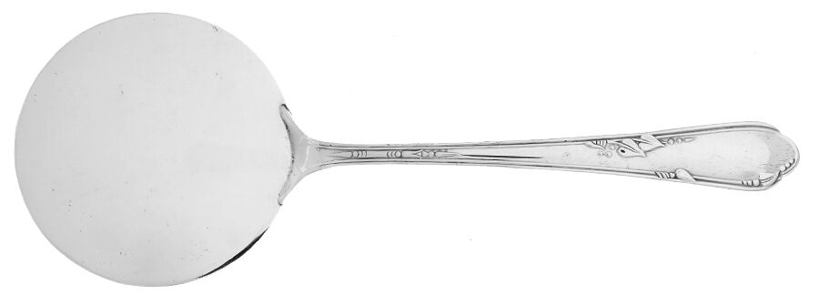 Meadowbrook (Silverplate, 1936) Hot Cake Server Solid Silverplate HC by Oneida Silver-1