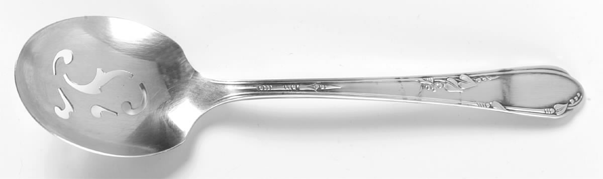 Meadowbrook (Silverplate, 1936) Large Sugar Sifter by Oneida Silver-1