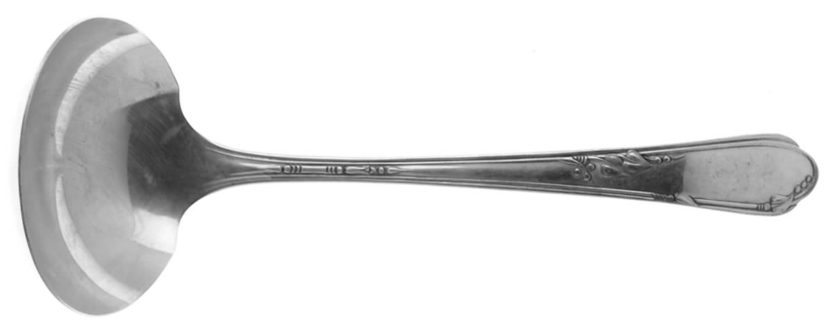 Meadowbrook (Silverplate, 1936) Solid Gravy Ladle by Oneida Silver-1