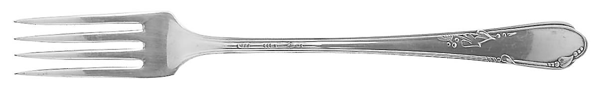 Meadowbrook (Silverplate, 1936) Grille Fork (Viande) by Oneida Silver-1