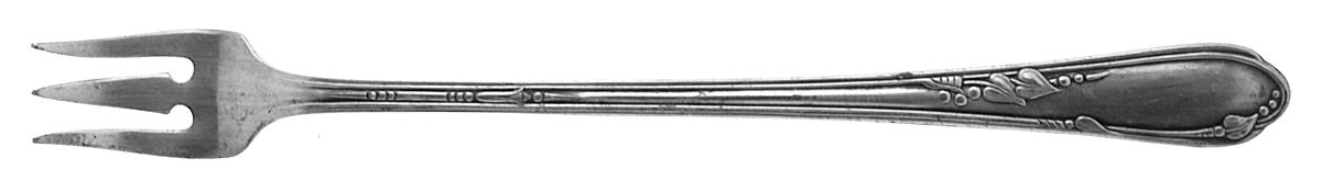 Meadowbrook (Silverplate, 1936) Cocktail/Seafood Fork by Oneida Silver-1