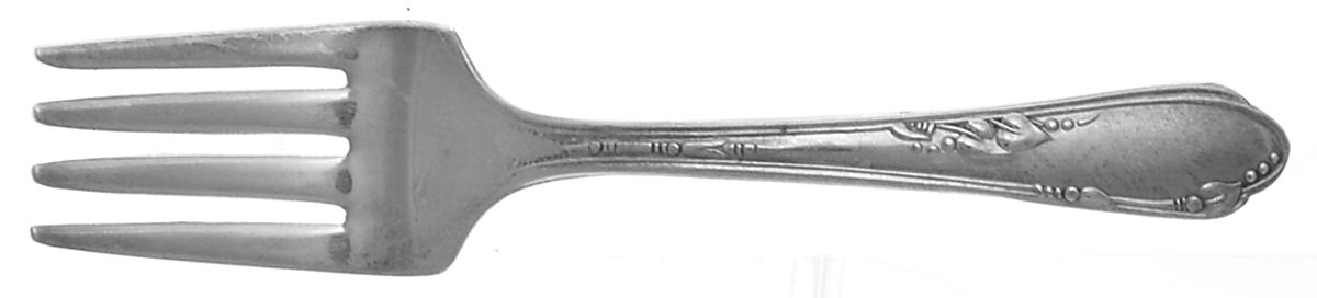 Meadowbrook (Silverplate, 1936) Baby Fork by Oneida Silver-1