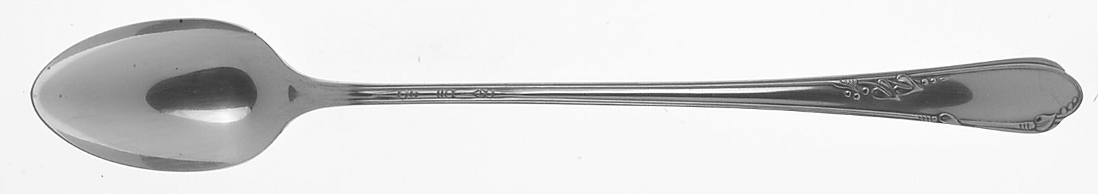 Meadowbrook (Silverplate, 1936) Iced Tea Spoon by Oneida Silver-1