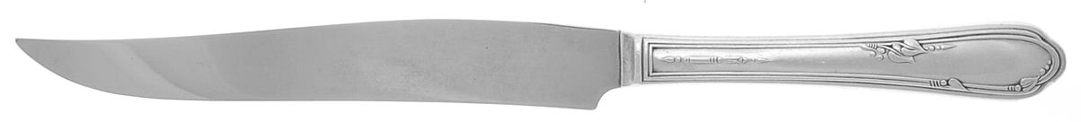 Meadowbrook (Silverplate, 1936) Small Steak Carving Knife with Stainless Blade by Oneida Silver-1