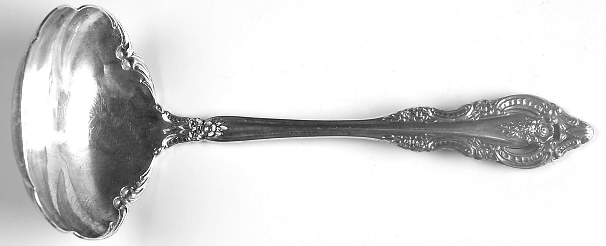 Mediterranea (Sterling, 1967) Solid Gravy Ladle by Oneida Silver-1