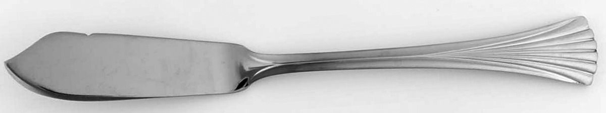 Melbourne (Stainless) Flat Handle Master Butter Knife by Oneida Silver-1