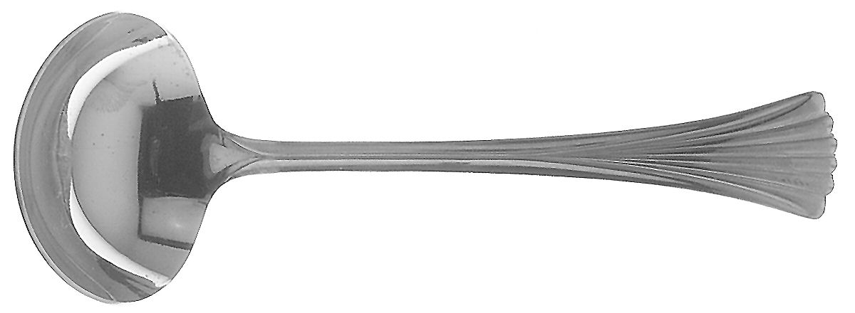 Melbourne (Stainless) Solid Gravy Ladle by Oneida Silver-1