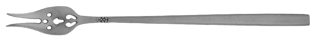 Melissa (Stainless) Long Handle Olive Fork HC by Oneida Silver-1