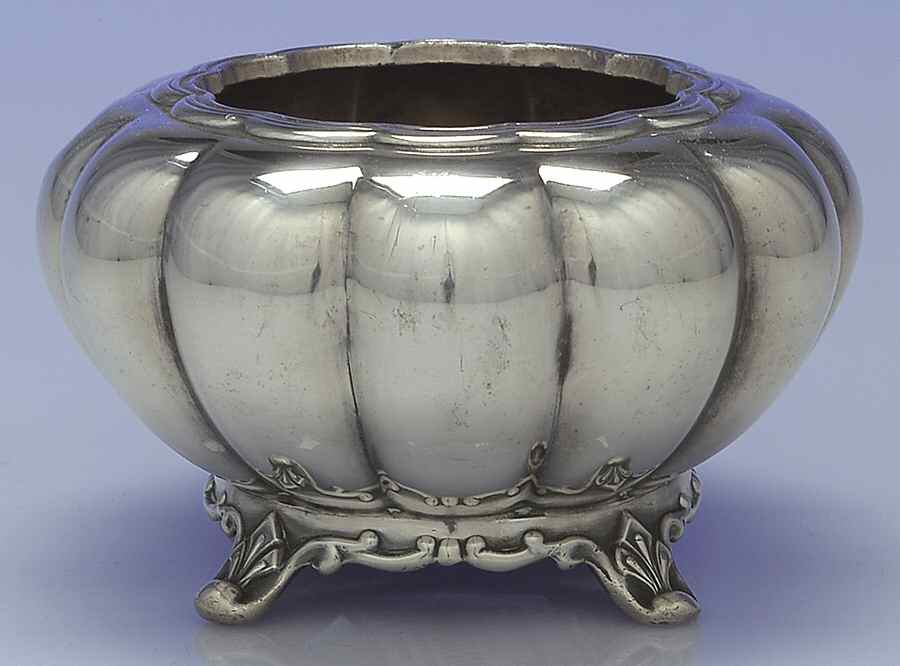 Melon-Plain (Silverplate, Hollowware) Waste Bowl by Oneida Silver-1