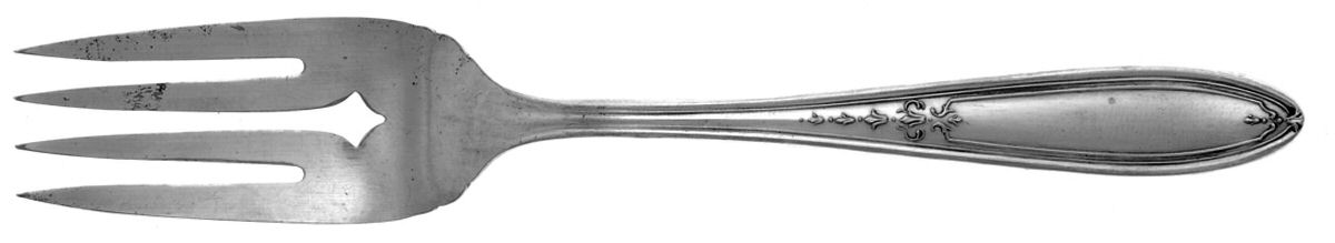 Merced (Silverplate, 1927) Individual Salad Fork by Oneida Silver-1