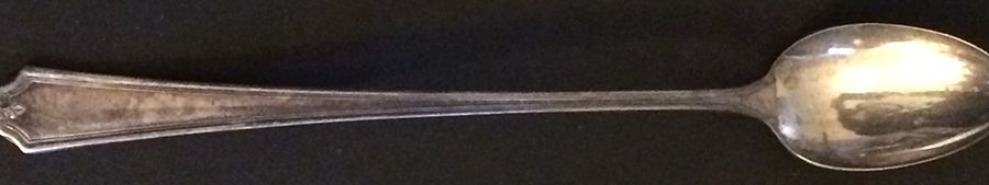 Melody-Sybil (Silverplate, 1929) Iced Tea Spoon by Oneida Silver-1
