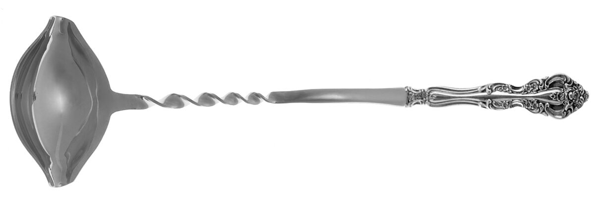 Michelangelo (Sterling, 1970) Punch Ladle with Stainless Bowl HC by Oneida Silver-1