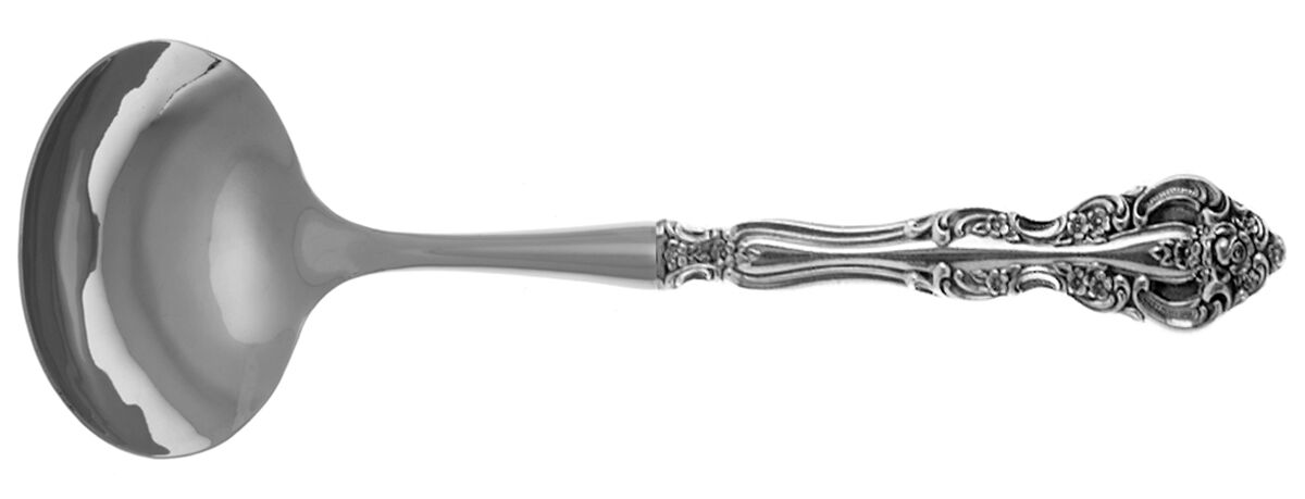 Michelangelo (Sterling, 1970) Gravy Ladle with No Spout Stainless Bowl HC by Oneida Silver-1