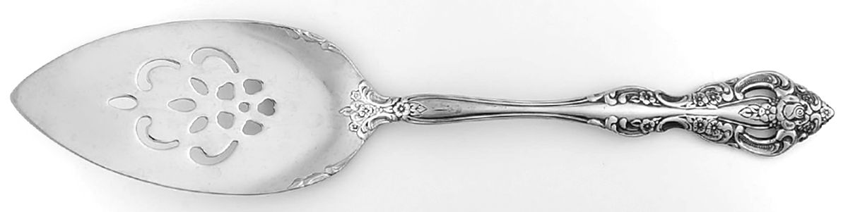Michelangelo (Stainless) Pierced All Stainless Pie Server by Oneida Silver-1
