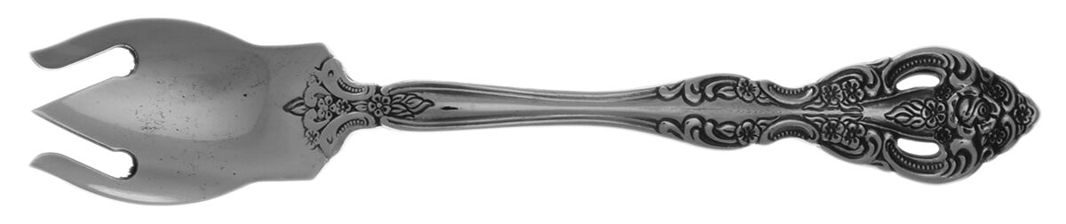 Michelangelo (Stainless) Ice Cream Fork HC by Oneida Silver-1