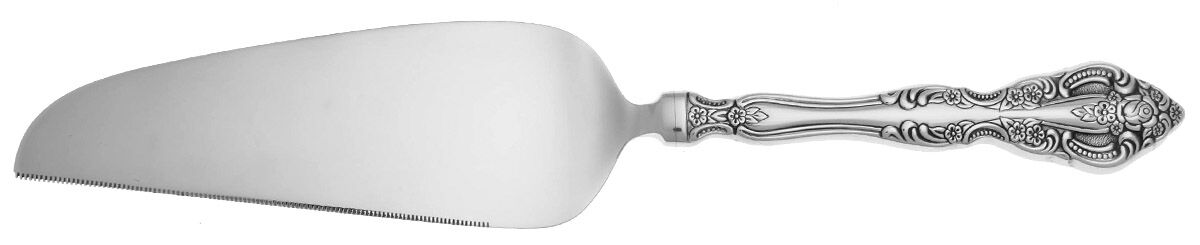 Michelangelo (Stainless) Pie and Cake Server with Stainless Blade HC by Oneida Silver-1