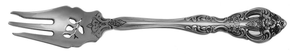 Michelangelo (Stainless) Pickle Fork Pierced with Short Handle HC by Oneida Silver-1