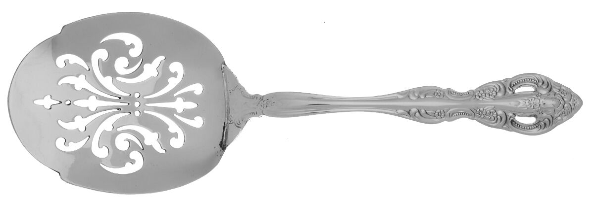 Michelangelo (Stainless) Croquette Server with Stainless Bowl HC by Oneida Silver-1