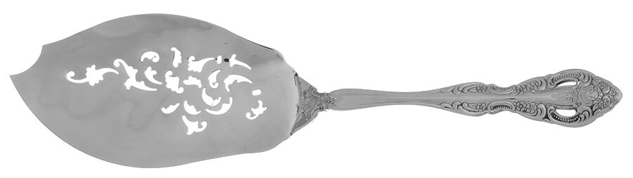 Michelangelo (Stainless) Fish Server Solid Stainless Large HC by Oneida Silver-1