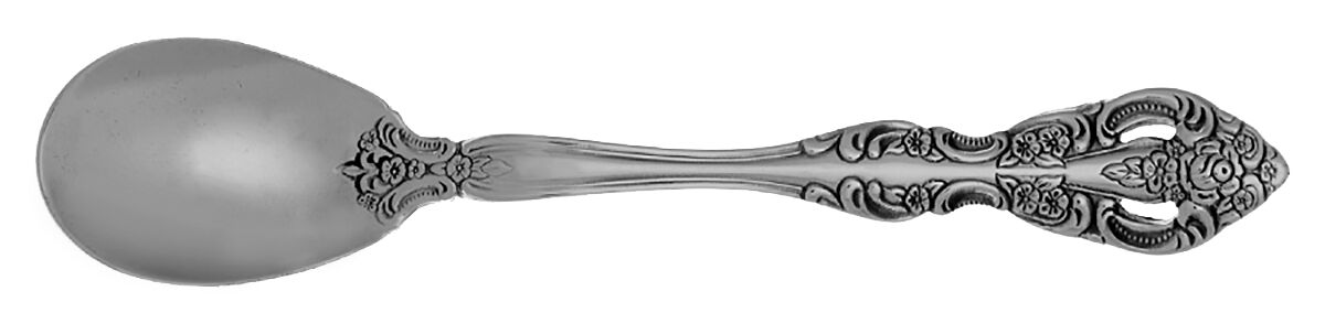 Michelangelo (Stainless) Egg Spoon Solid Individual HC by Oneida Silver-1