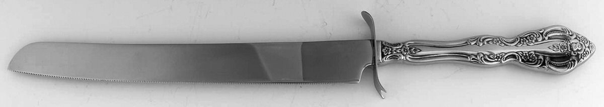 Michelangelo (Stainless) Wedding Cake Knife with Stainless Blade by Oneida Silver-1