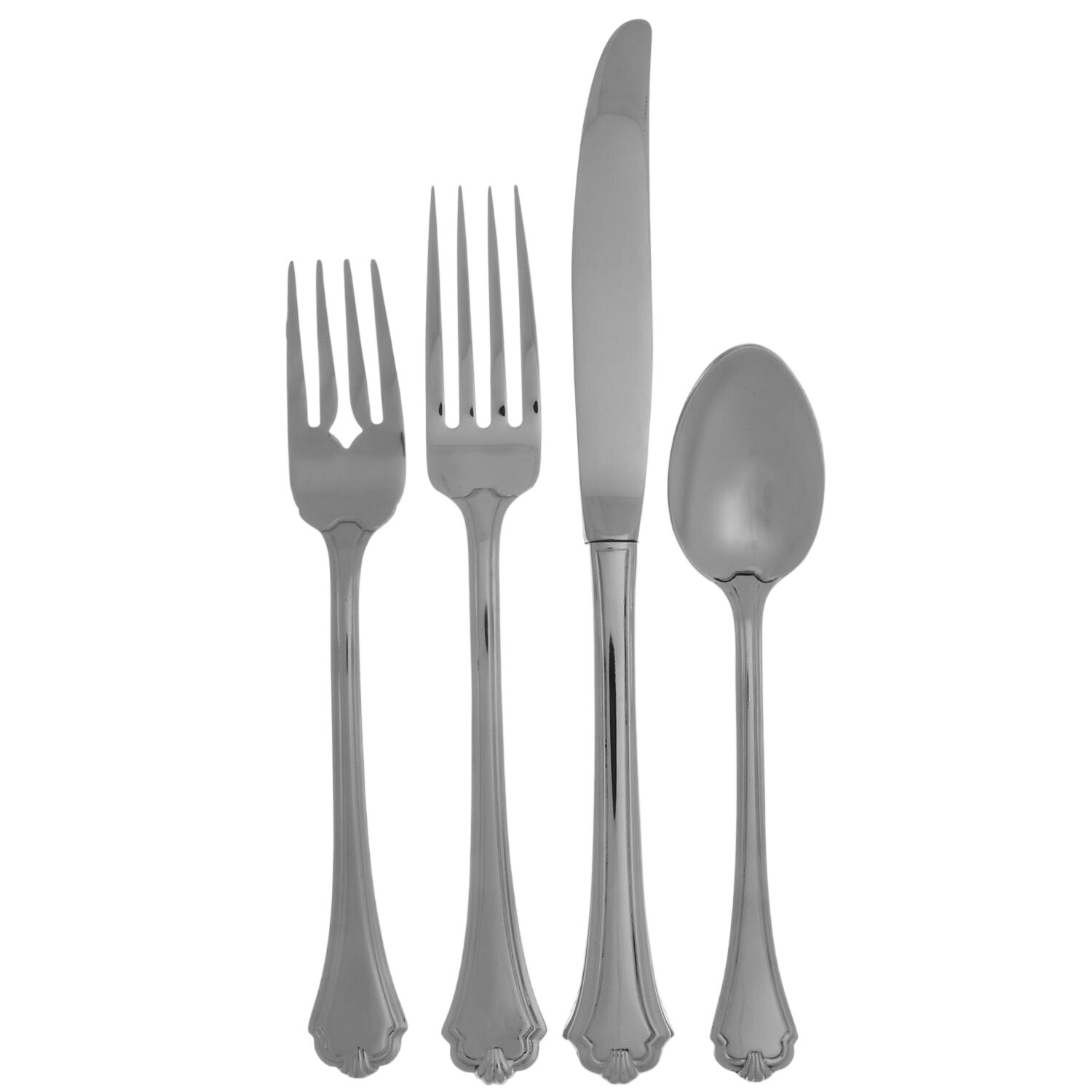 Midtowne (Stainless) 4 Piece Place Setting by Oneida Silver-1