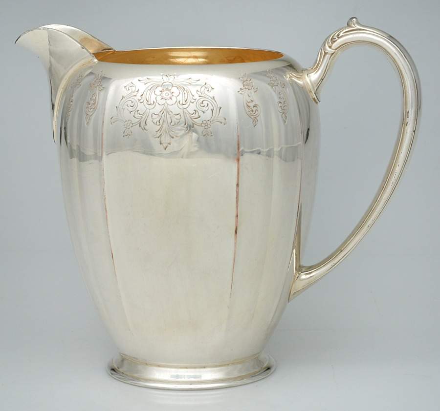 Silverplate Hollowware Silverplate Water Pitcher by Oneida Silver-1