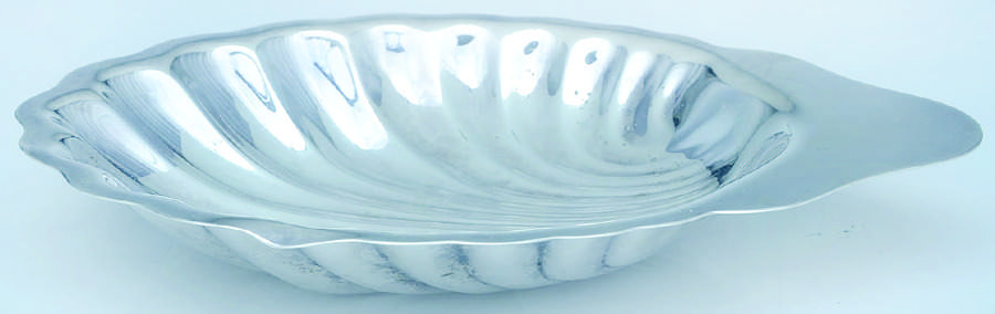 Silverplate Hollowware Silverplate Shell Bon Bon Bowl by Oneida Silver-1