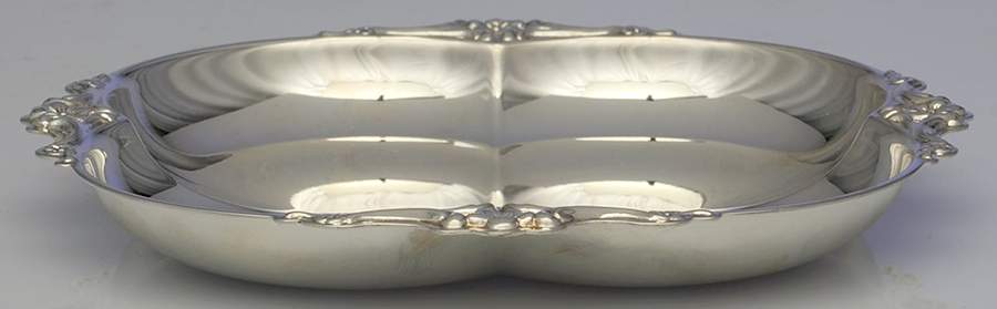 Silverplate Hollowware 7" Bon Bon Bowl by Oneida Silver-1