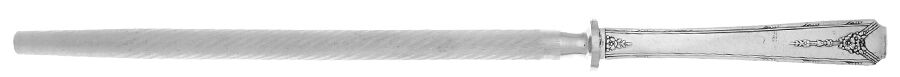 Milady (Silverplate, 1940) Sharpener Knife with Steel Rod HC by Oneida Silver-1
