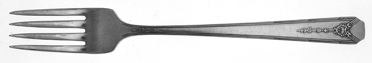 Milady (Silverplate, 1940) Youth Fork by Oneida Silver-1