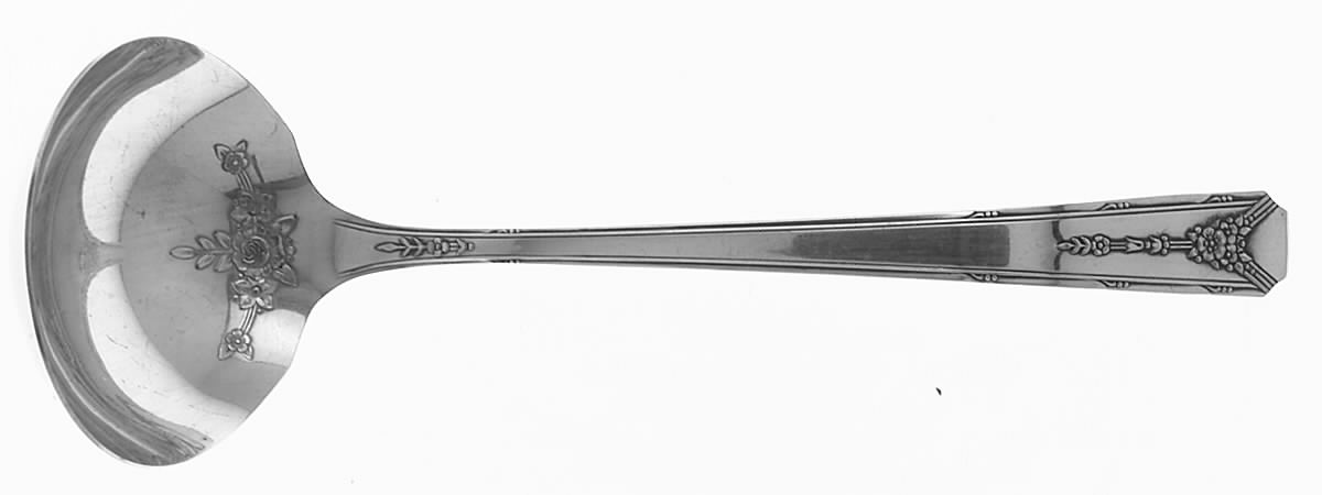 Milady (Silverplate, 1940) Solid Gravy Ladle by Oneida Silver-1