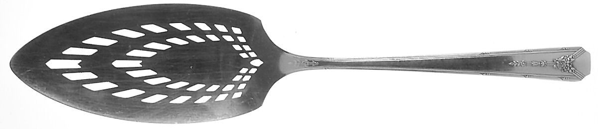 Milady (Silverplate, 1940) Solid Pierced Pie Server by Oneida Silver-1