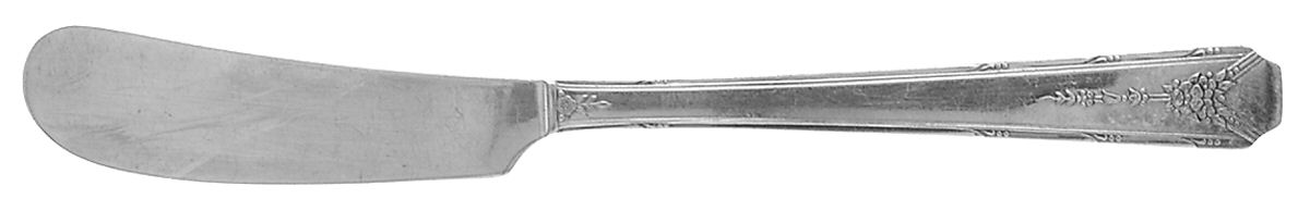 Milady (Silverplate, 1940) Flat Handle Butter Spreader by Oneida Silver-1