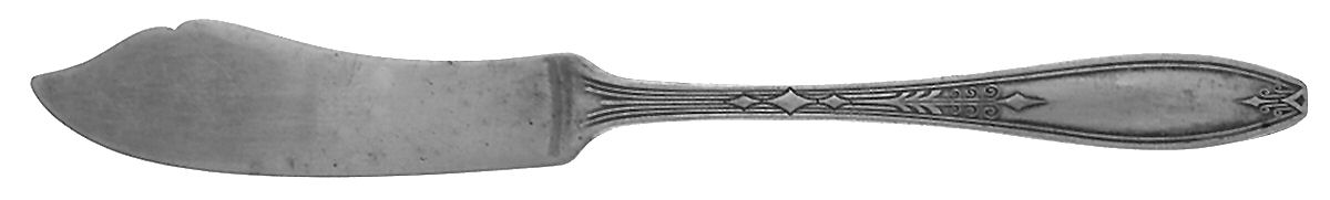 Milady (Silverplate, 1932) Flat Handle Master Butter Knife by Oneida Silver-1