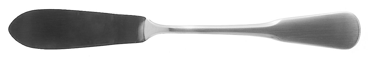 Minute Man-Colonial Boston-Satin (Stainless) Flat Handle Master Butter Knife by Oneida Silver-1