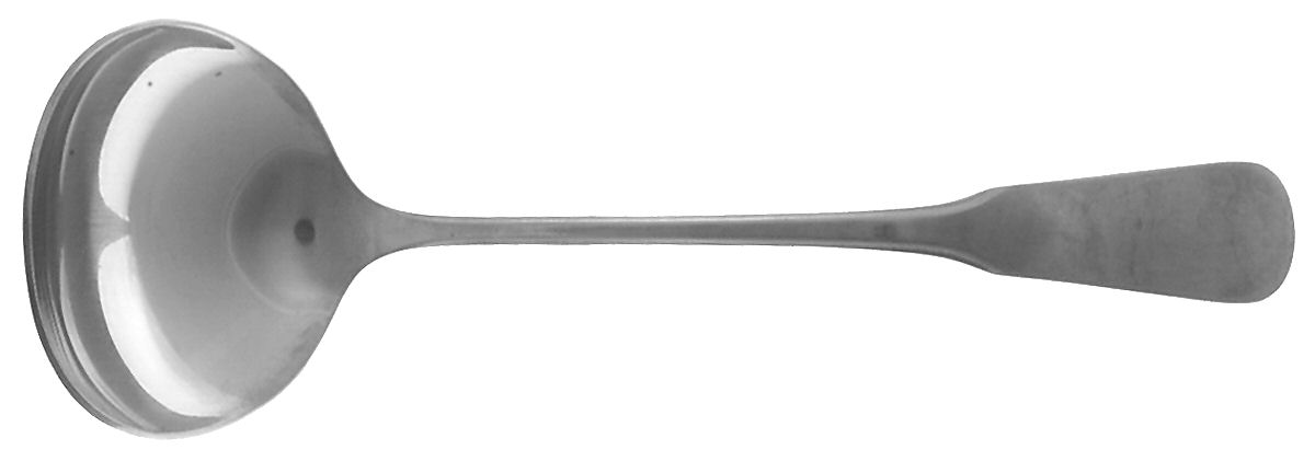 Minute Man-Colonial Boston-Satin (Stainless) Solid Gravy Ladle by Oneida Silver-1