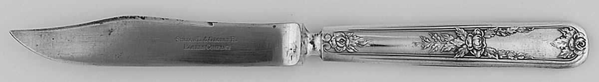 Minerva (Silverplate, 1911) Individual Solid Fruit Knife by Oneida Silver-1