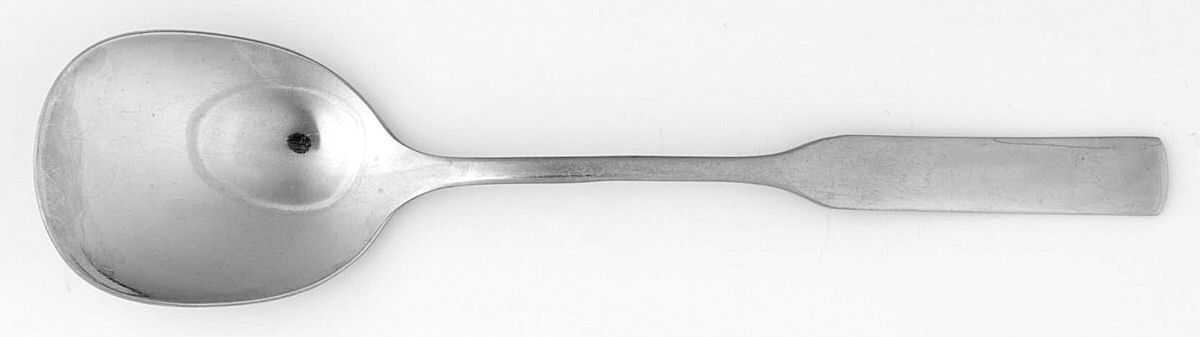 Modern Antique (Stainless) Solid Bon Bon Spoon by Oneida Silver-1