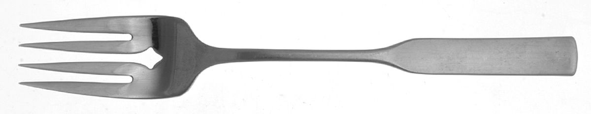 Modern Antique (Stainless) Individual Solid Fish Fork by Oneida Silver-1