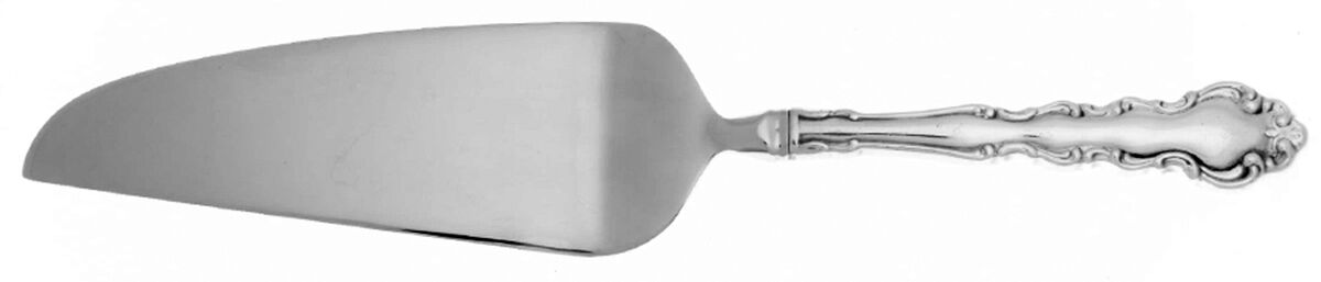 Modern Baroque (Silverplate, 1969) Pie and Cake Server with Stainless Blade HC by Oneida Silver-1